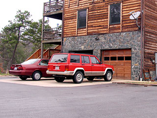 1996 Jeep Cherokee Country 4x4 from High Peak Deception Non-Fiction Novel by Marla Gates